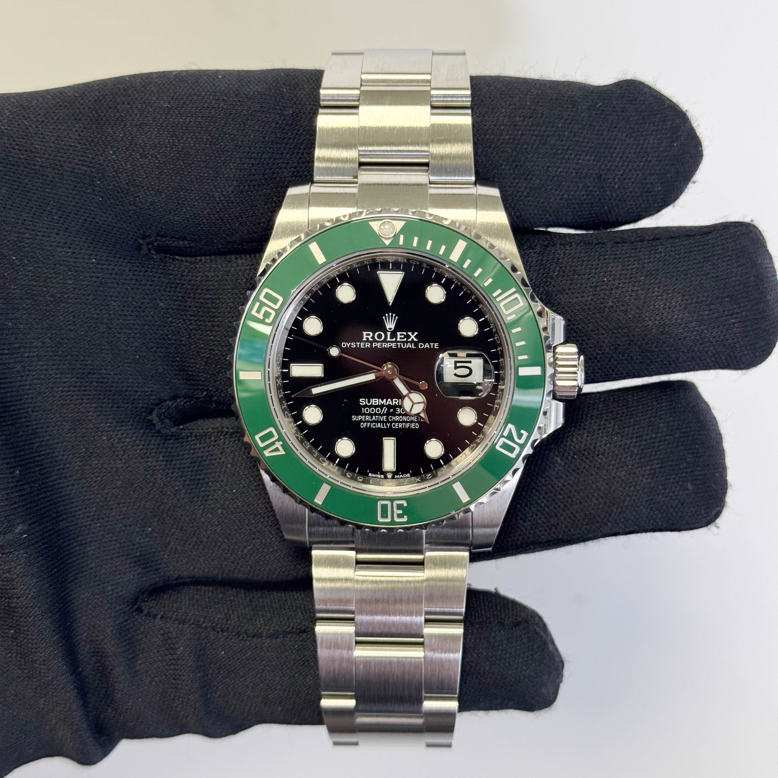 Rolex Submariner 41mm Black Dial Watch Ref# 126610LV - Happy Jewelers Fine Jewelry Lifetime Warranty