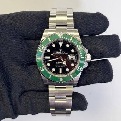 Rolex Submariner 41mm Black Dial Watch Ref# 126610LV - Happy Jewelers Fine Jewelry Lifetime Warranty
