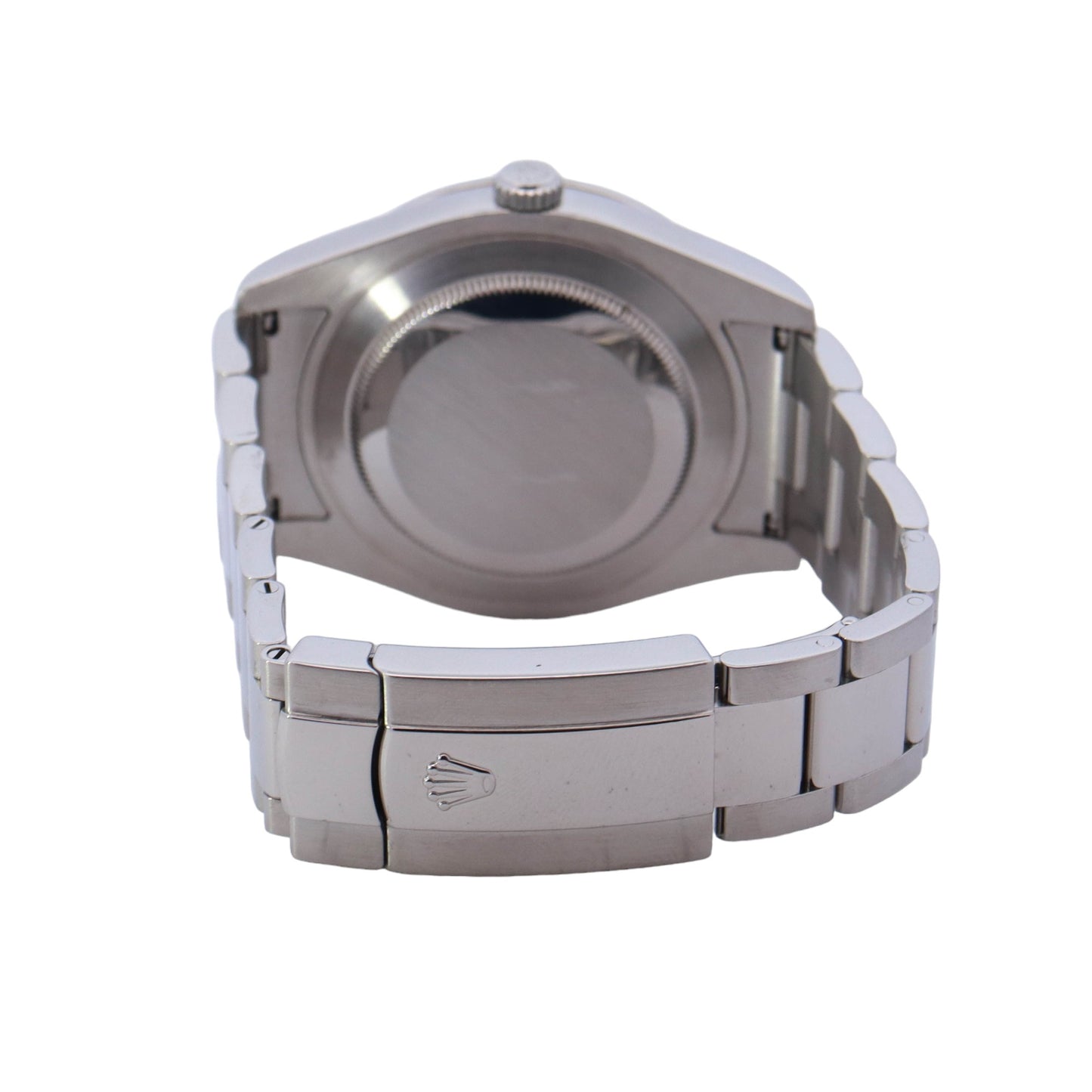Rolex Datejust Stainless Steel 41mm Grey Diamond Dot Dial Watch  Reference #: 116300 - Happy Jewelers Fine Jewelry Lifetime Warranty