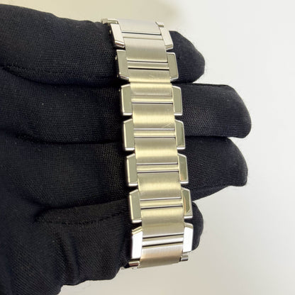 Cartier Tank 28mm White Dial Watch Ref# W51002Q3