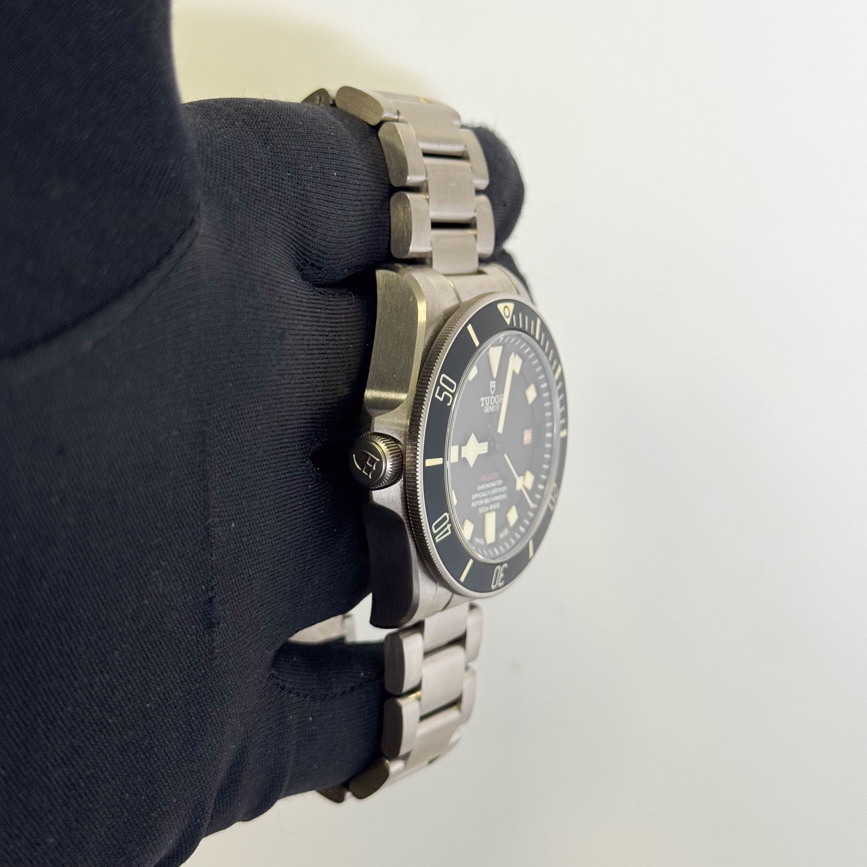 Tudor Pelagos LHD 42mm Black Dial Watch Ref# 25610TNL