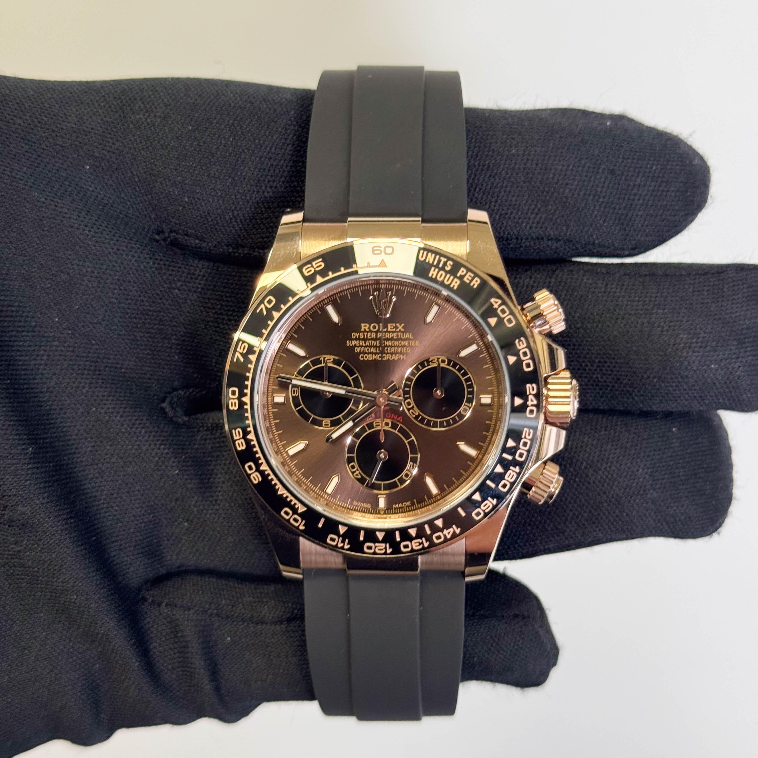 Rolex Daytona 40mm Chocolate Dial Watch Ref# 126515LN