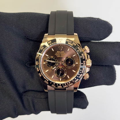 Rolex Daytona 40mm Chocolate Dial Watch Ref# 126515LN