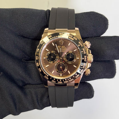 Rolex Daytona 40mm Chocolate Dial Watch Ref# 126515LN