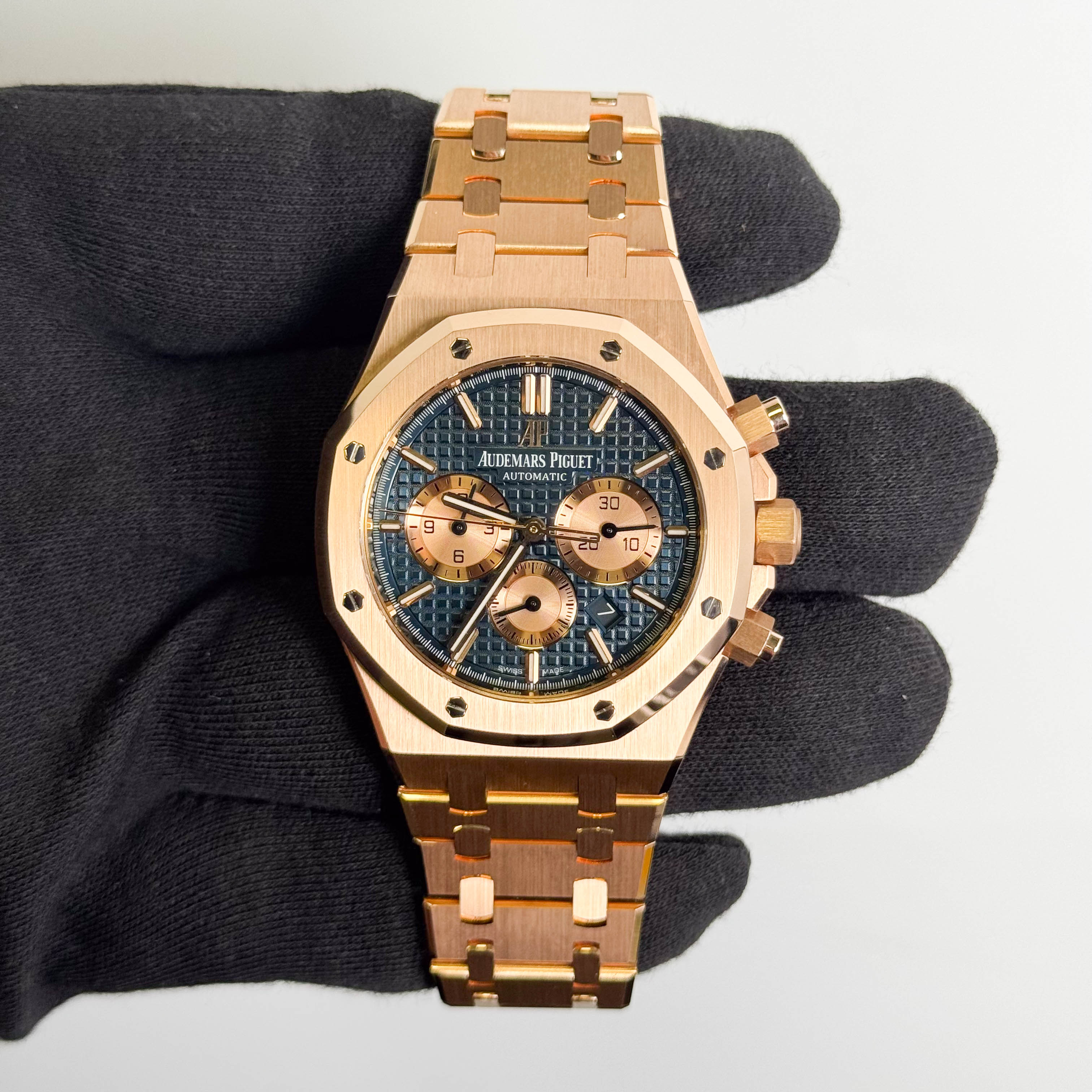 Audemars Piguet Royal Oak 41mm Blue Dial Watch Ref# 26331OR.OO.1220OR.01