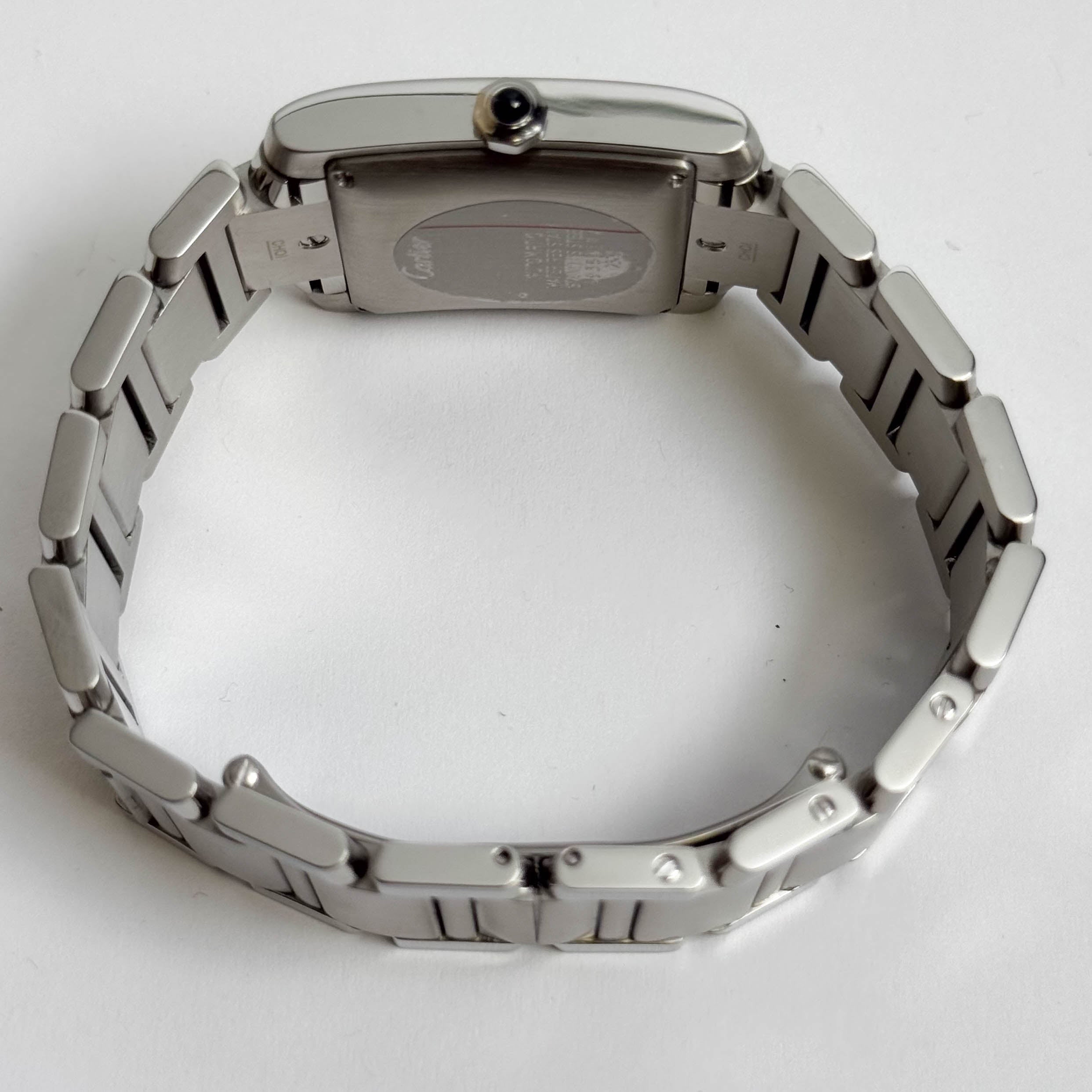 Cartier Tank 28mm White Dial Watch Ref# W51002Q3