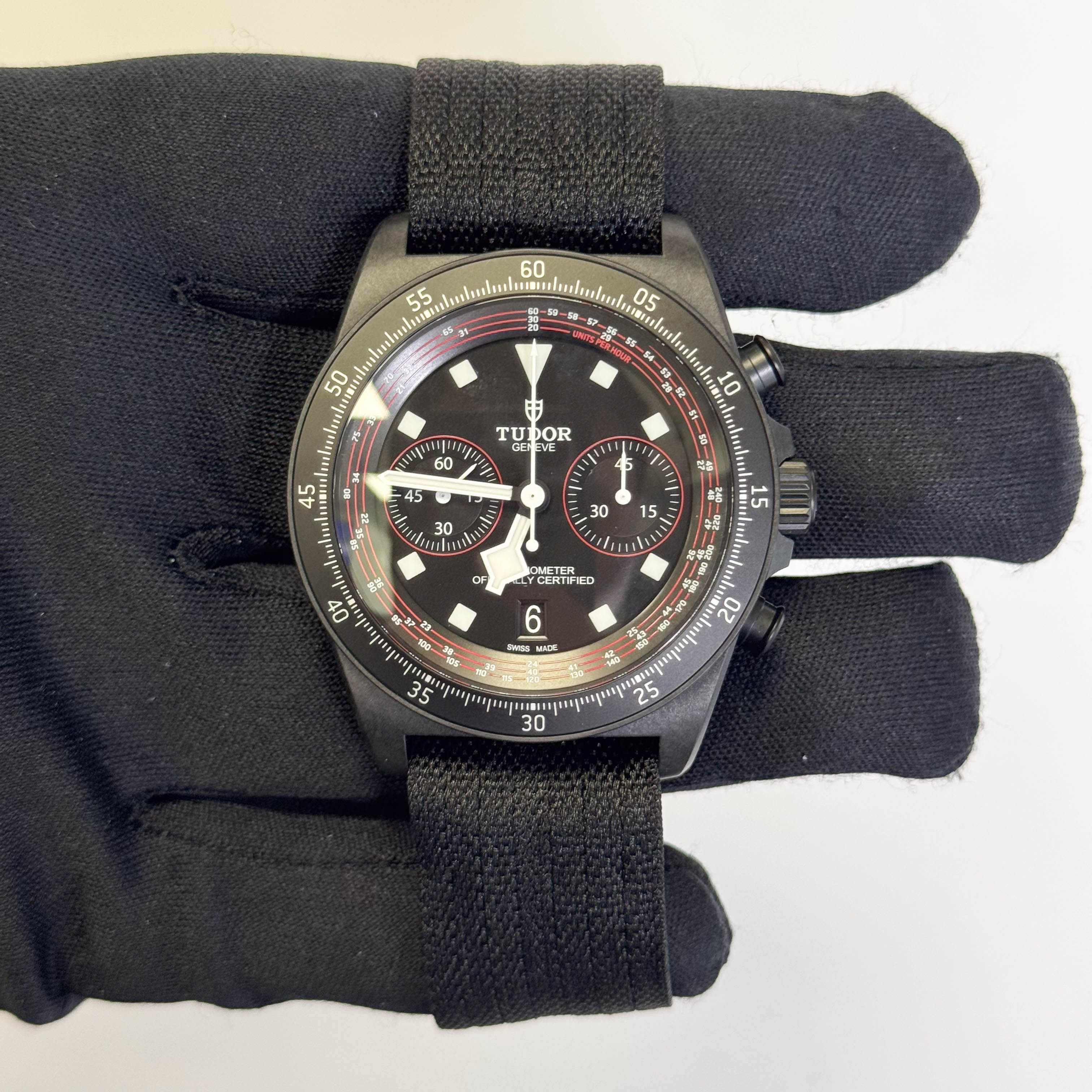 Tudor Pelagos FXD Chrono 43mm Black Dial Watch Ref# 25827KN