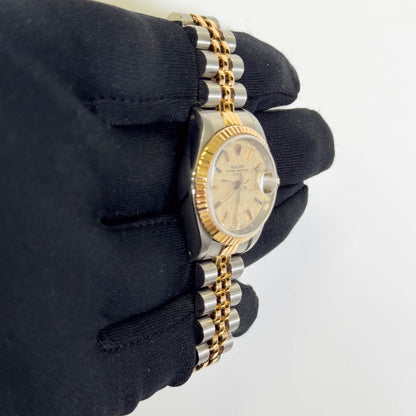 Rolex Datejust 26mm Champagne Dial Watch Ref# 69173 - Happy Jewelers Fine Jewelry Lifetime Warranty
