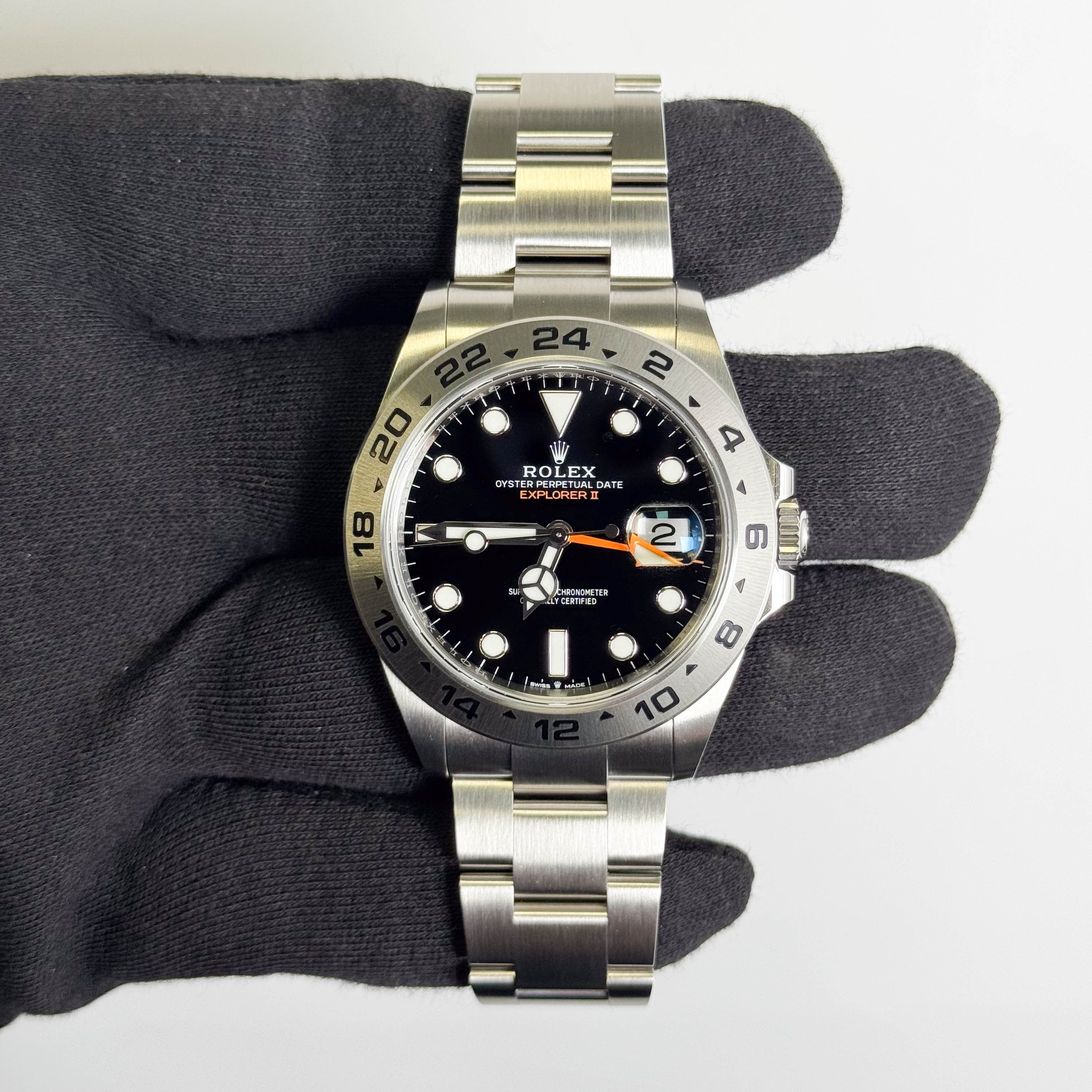 Rolex Explorer II 42mm Black Dial Watch Ref# 226570