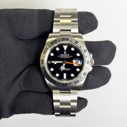 Rolex Explorer II 42mm Black Dial Watch Ref# 226570