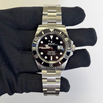 Rolex Submariner 41mm Black Dial Watch Ref# 126610LN
