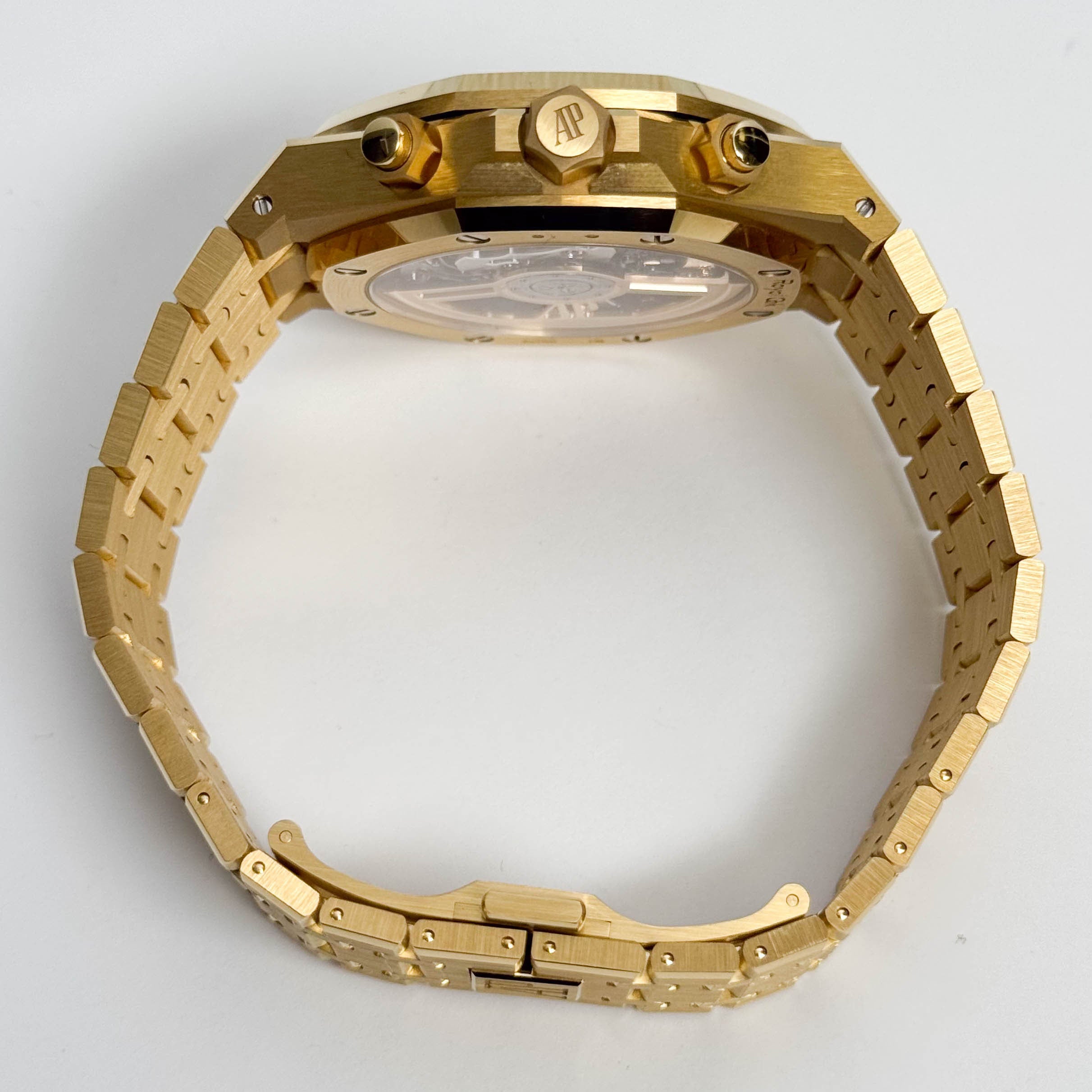 Audemars Piguet Royal Oak 41mm Yellow Gold Ombre Dial Watch Ref# 26240BA.OO.1320BA.02