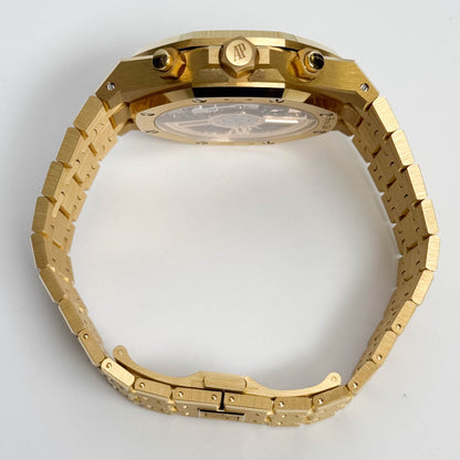 Audemars Piguet Royal Oak 41mm Yellow Gold Ombre Dial Watch Ref# 26240BA.OO.1320BA.02