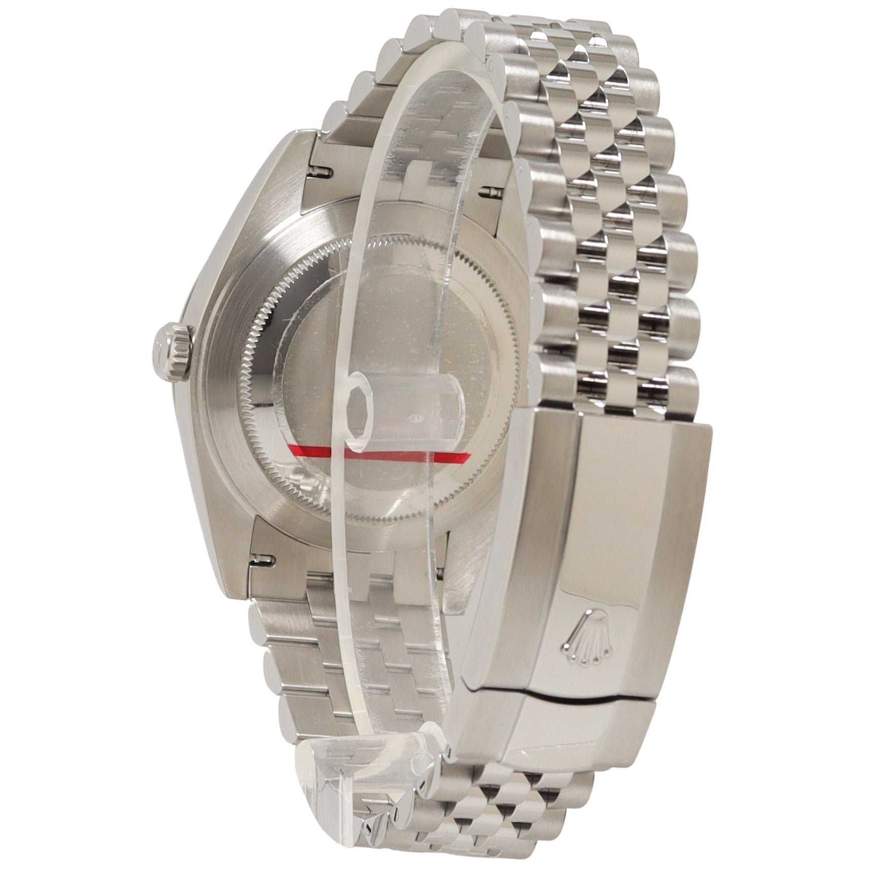 Rolex Datejust Stainless Steel 41mm Rhodium Stick Dial Watch Reference#: 126334 - Happy Jewelers Fine Jewelry Lifetime Warranty