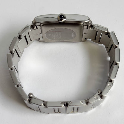 Cartier Tank 28mm White Dial Watch Ref# W51002Q3 - Happy Jewelers Fine Jewelry Lifetime Warranty