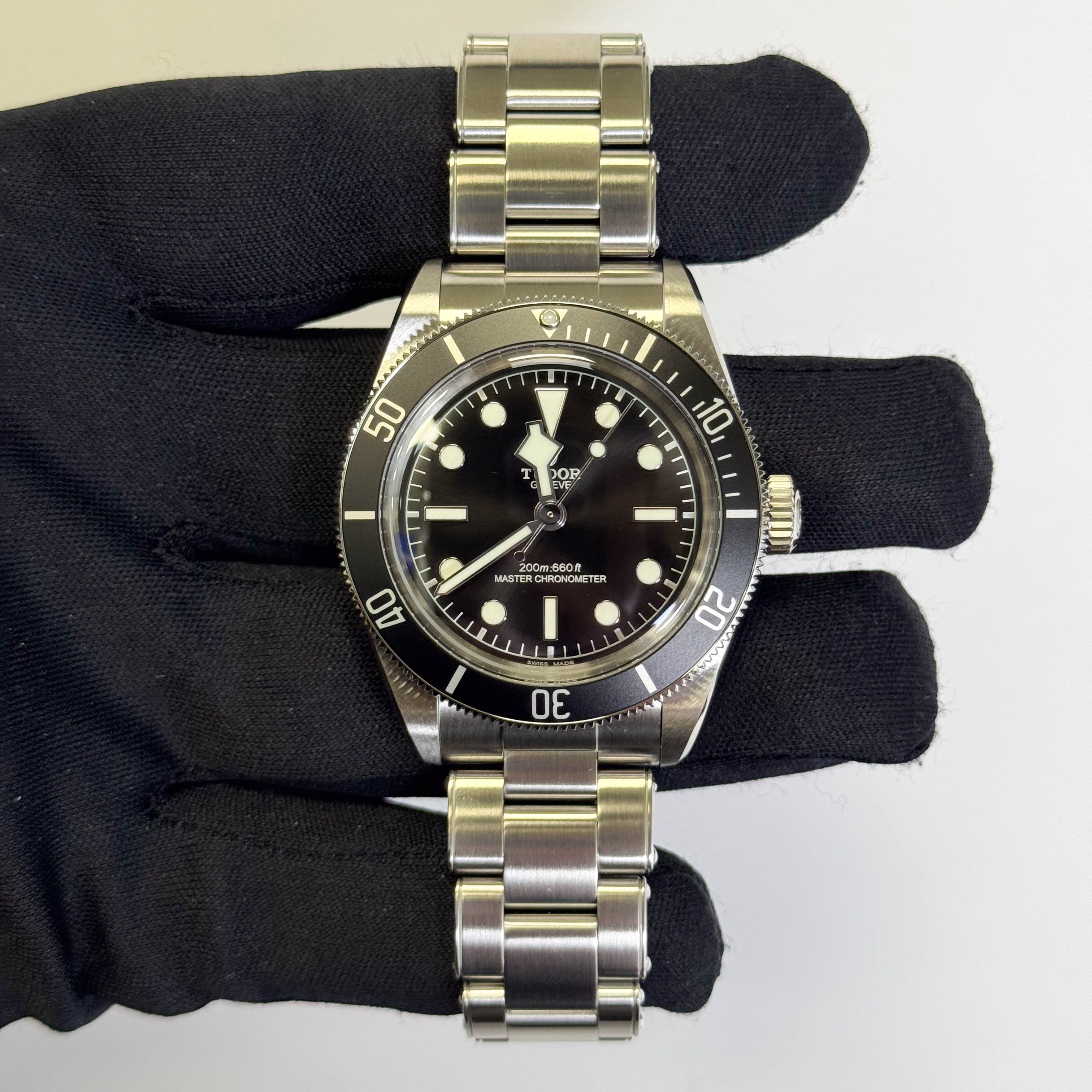 Tudor Black Bay 41mm Black Dial Watch Ref# 7941A1A0NU - Happy Jewelers Fine Jewelry Lifetime Warranty