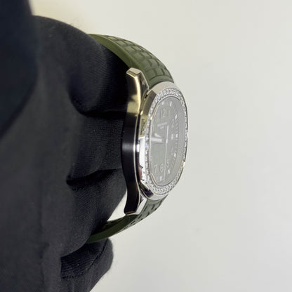 Patek Philippe Aquanaut 38.8mm Green Dial Watch Ref# 5267/200A-011