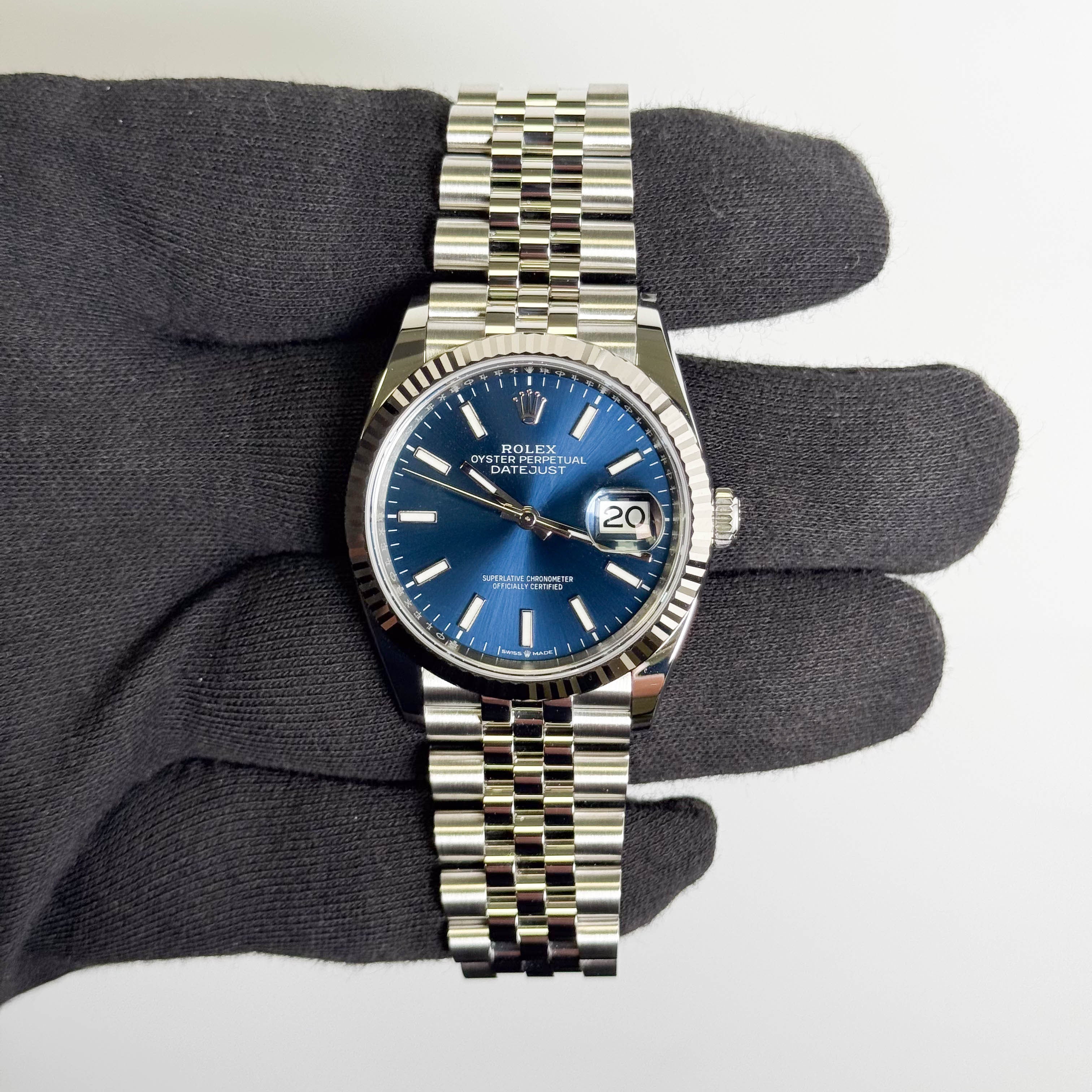 Rolex Datejust 36mm Blue Dial watch Ref# 126234