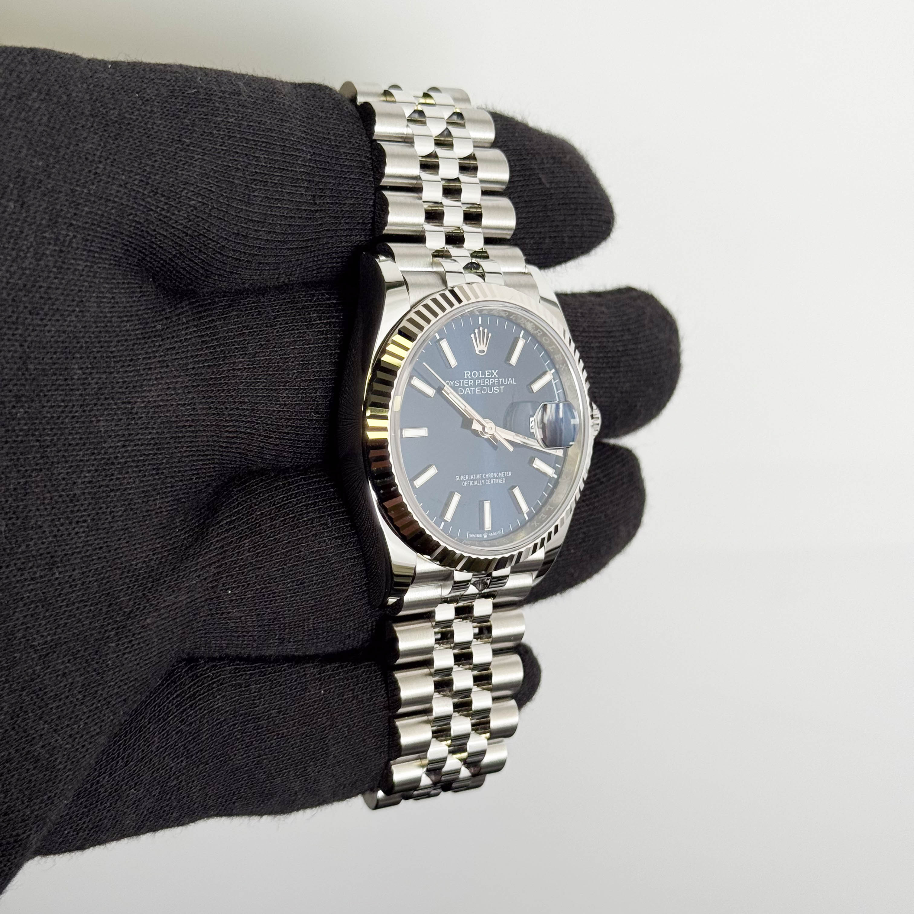Rolex Datejust 36mm Blue Dial watch Ref# 126234