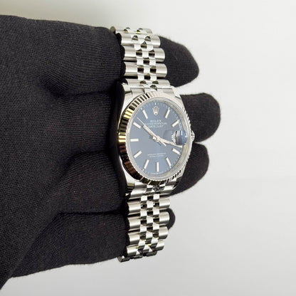 Rolex Datejust 36mm Blue Dial watch Ref# 126234