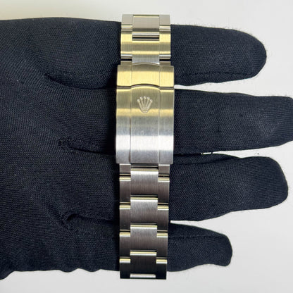 Rolex Oyster Perpetual 41mm Green Dial Watch Ref# 134300 - Happy Jewelers Fine Jewelry Lifetime Warranty