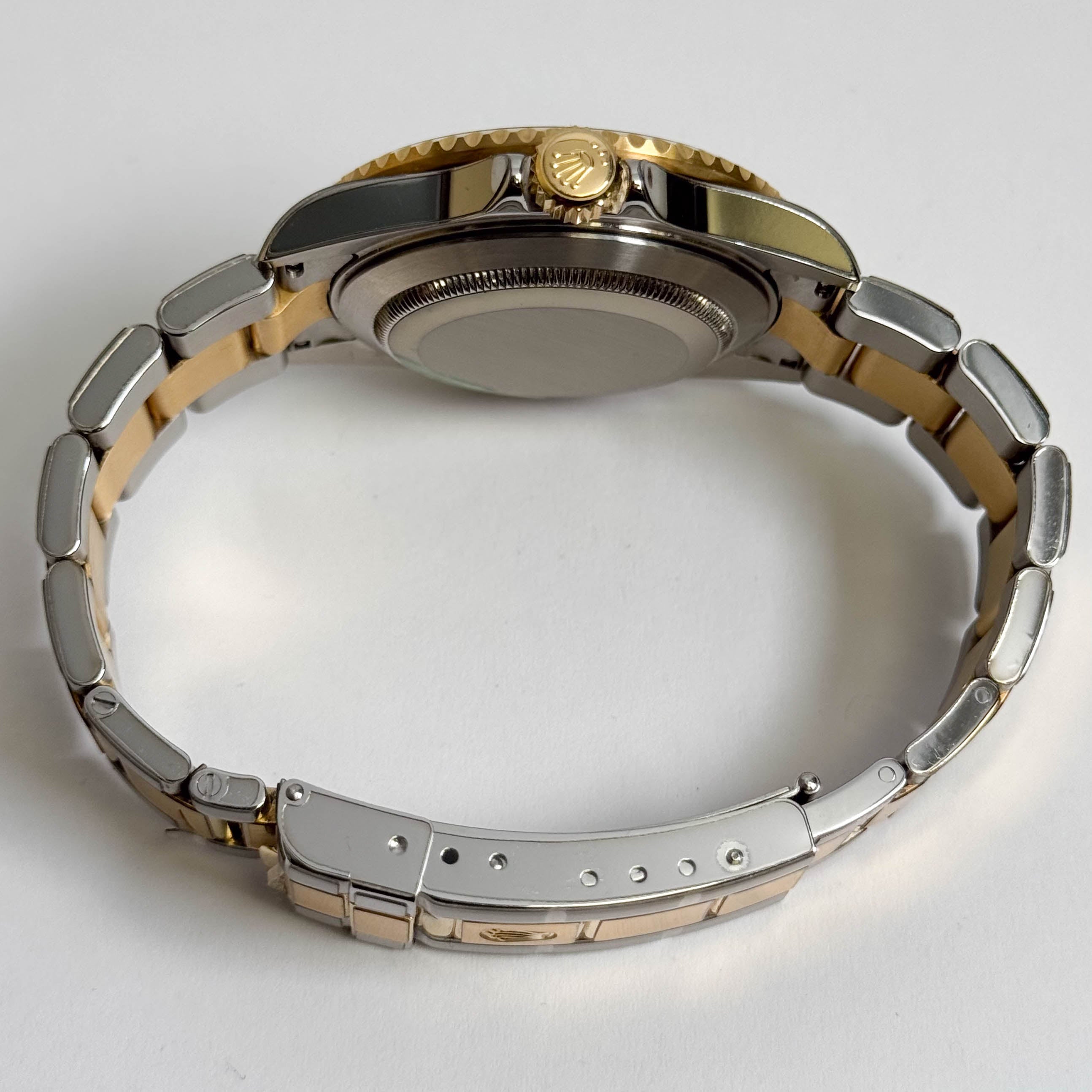 Rolex Submariner 40mm Champagne Dial Watch Ref# 16613 - Happy Jewelers Fine Jewelry Lifetime Warranty