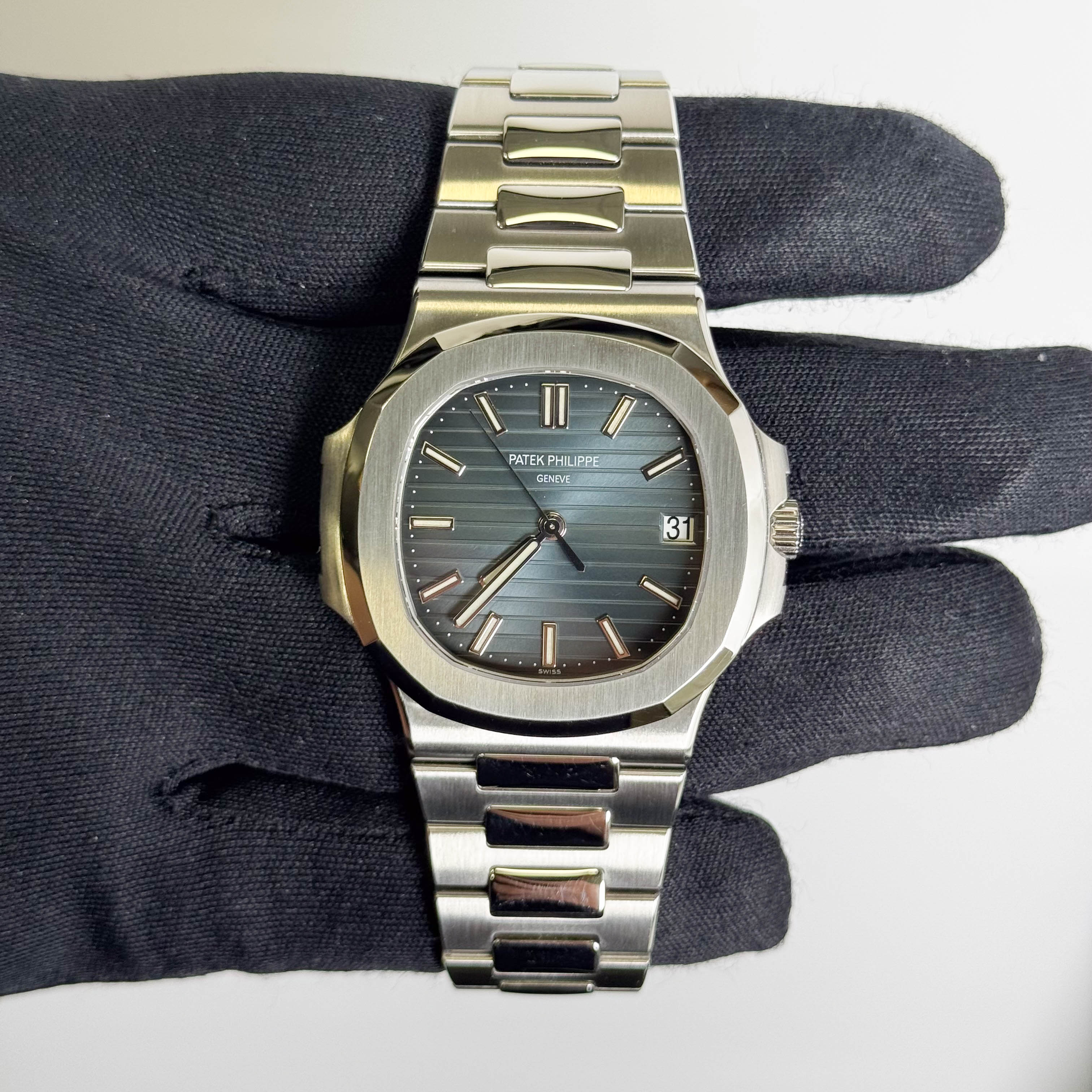 Patek Philippe Nautilus 40mm Blue Dial Watch Ref# 5711/1A-001 - Happy Jewelers Fine Jewelry Lifetime Warranty