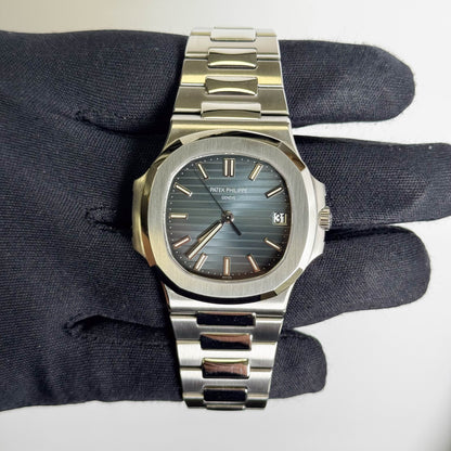 Patek Philippe Nautilus 40mm Blue Dial Watch Ref# 5711/1A-001 - Happy Jewelers Fine Jewelry Lifetime Warranty