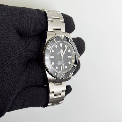 Rolex Submariner 41mm Black Dial Watch Ref# 124060