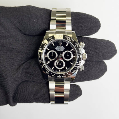 Rolex Daytona 40mm Black Dial Watch Ref# 126500LN
