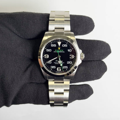 Rolex Air-King 40mm Black Dial Watch Ref# 126900