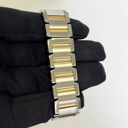 Cartier Tank Francaise 25mm Ivory Dial Ref#W51005Q4