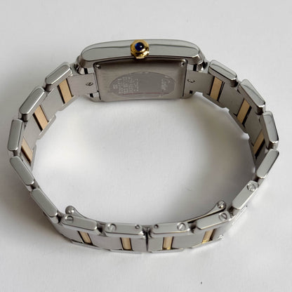 Cartier Tank Francaise 25mm Ivory Dial Ref#W51005Q4