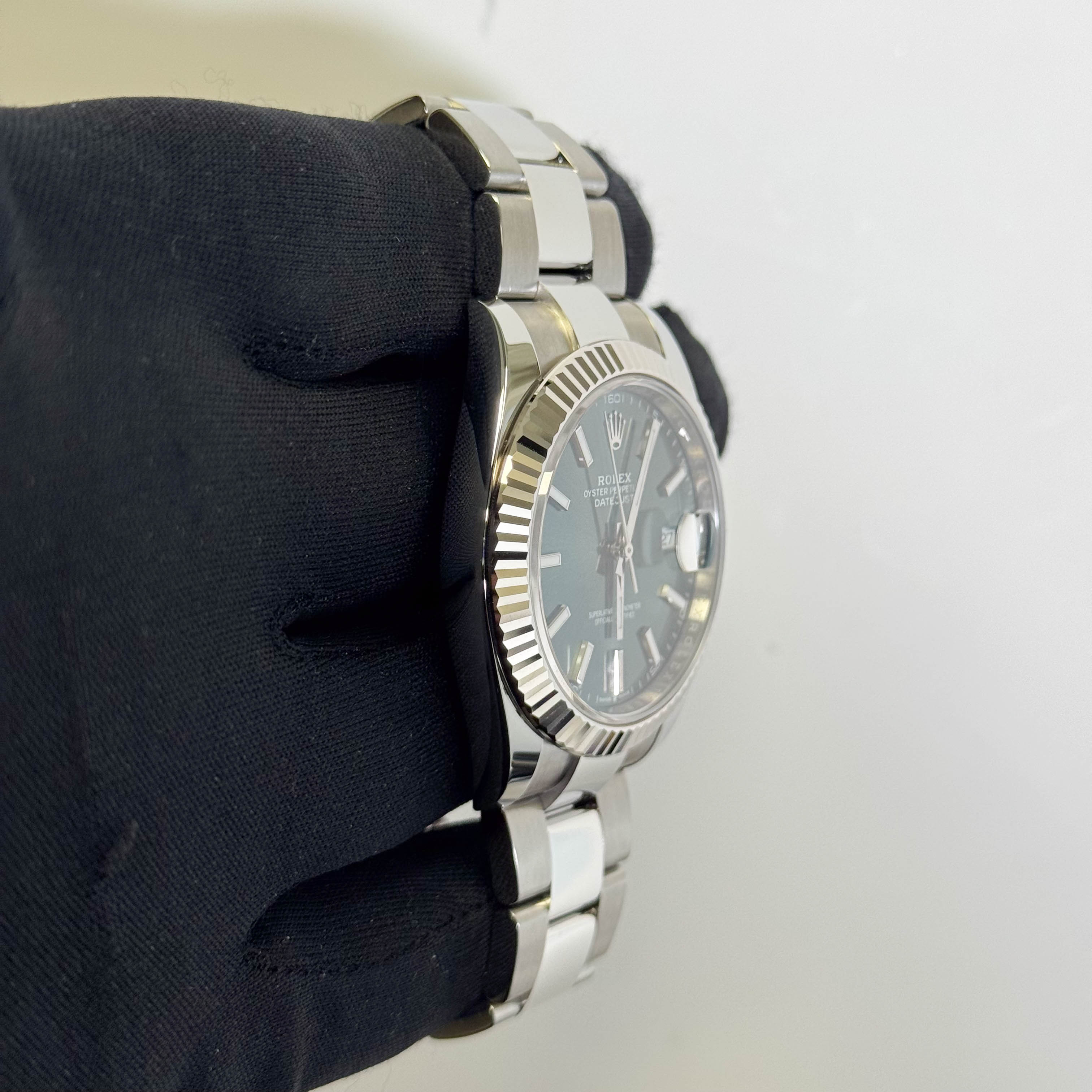 Rolex Datejust 41mm Green Dial Watch Ref# 126334