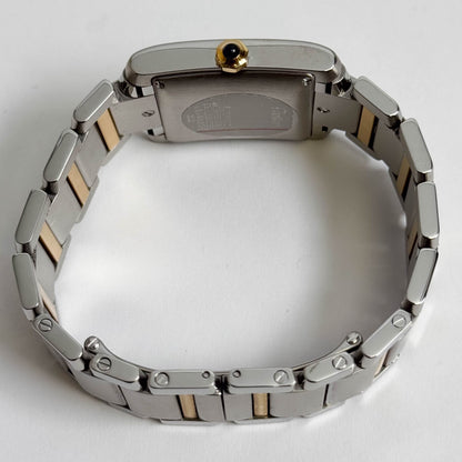 Cartier Tank Francaise 25mm Ivory Dial Ref#W51005Q4