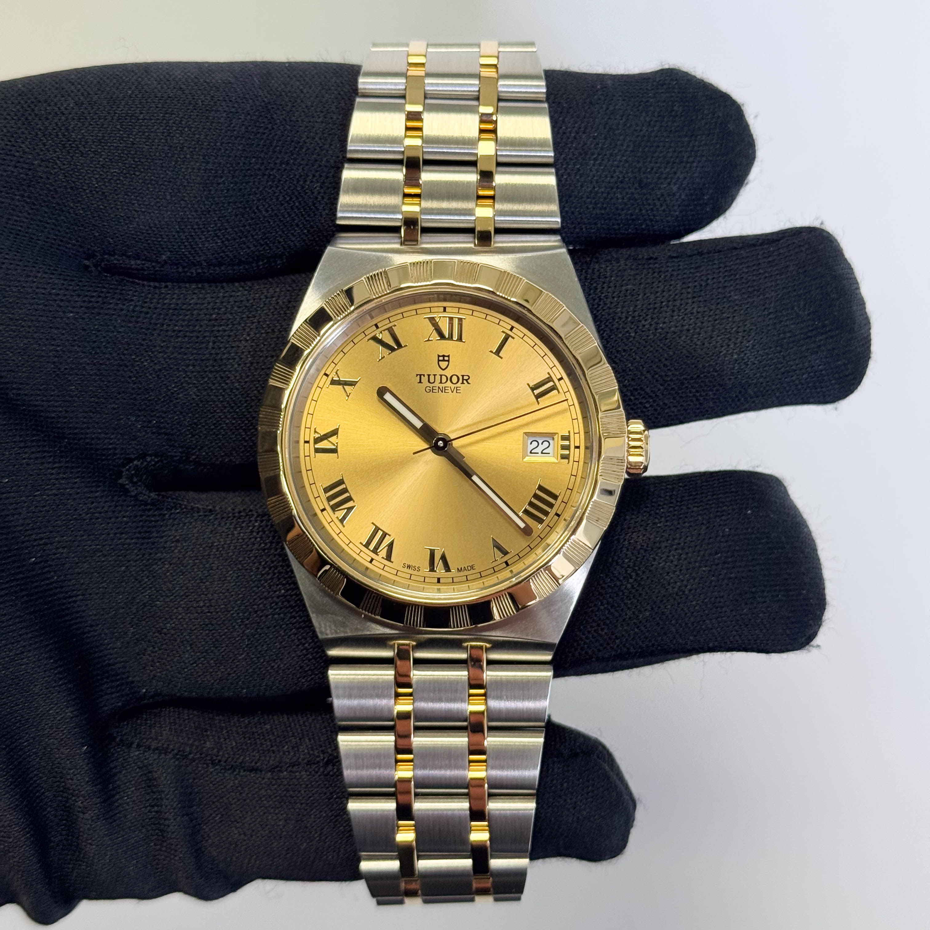Tudor Royal 38mm Champagne Dial Watch Ref# 28503