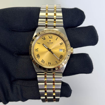 Tudor Royal 38mm Champagne Dial Watch Ref# 28503