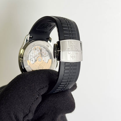 Patek Philippe Aquanaut 38mm Black Dial Watch Ref# 5065A-001