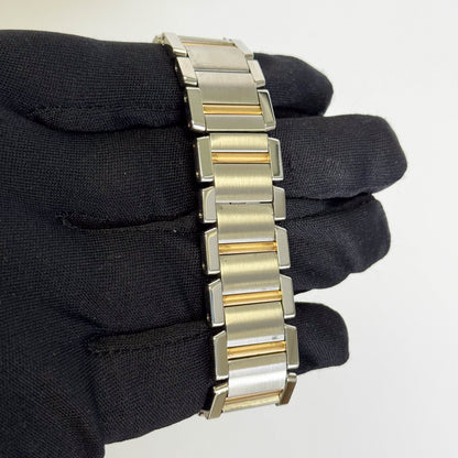 Cartier Tank Francaise 25mm Ivory Dial Ref#W51005Q4 - Happy Jewelers Fine Jewelry Lifetime Warranty