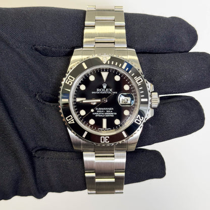 Rolex Submariner 40mm Black Dial Watch Ref# 116610LN