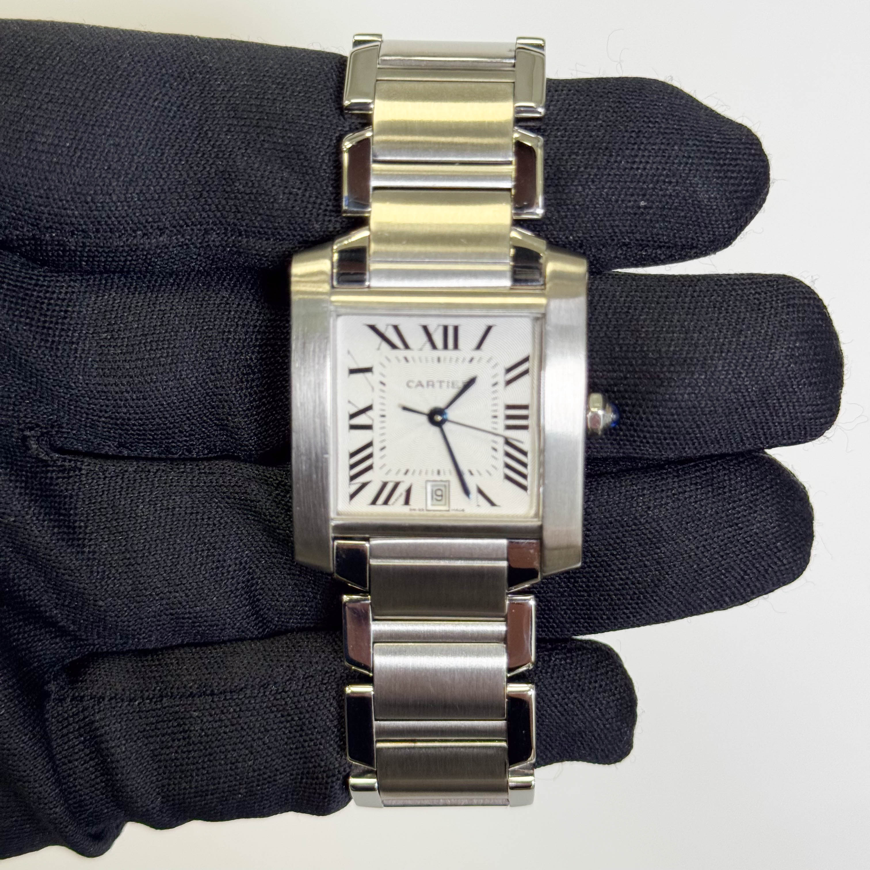 Cartier Tank 28mm White Dial Watch Ref# W51002Q3