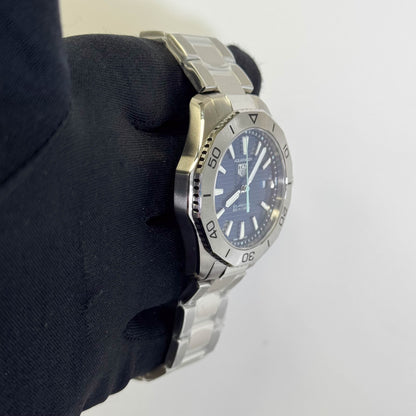 Tag Heuer Aquaracer 40mm Blue Dial Watch Ref# WBP1113.BA0000 - Happy Jewelers Fine Jewelry Lifetime Warranty
