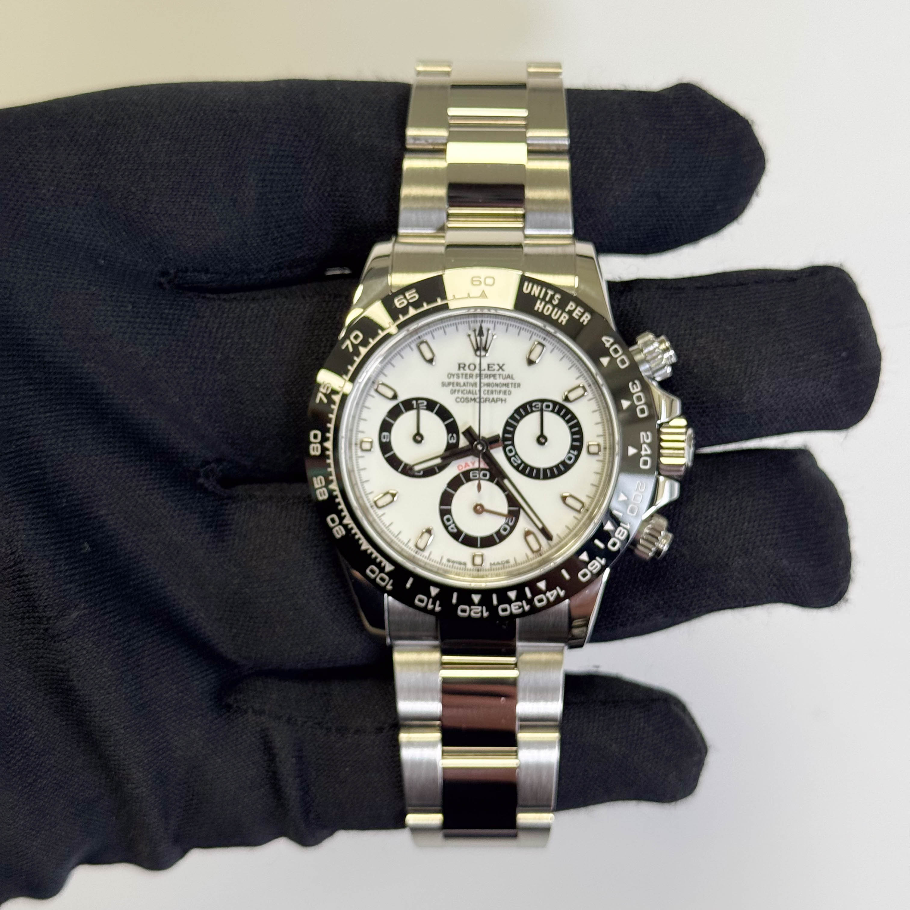 Rolex Daytona 40mm White Dial Watch Ref# 116500LN - Happy Jewelers Fine Jewelry Lifetime Warranty