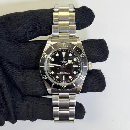 Tudor Black Bay 41mm Black Dial Watch Ref# 7941A1A0NU - Happy Jewelers Fine Jewelry Lifetime Warranty