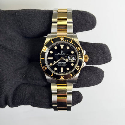 Rolex Submariner 41mm Black Dial Watch Ref# 126613LN