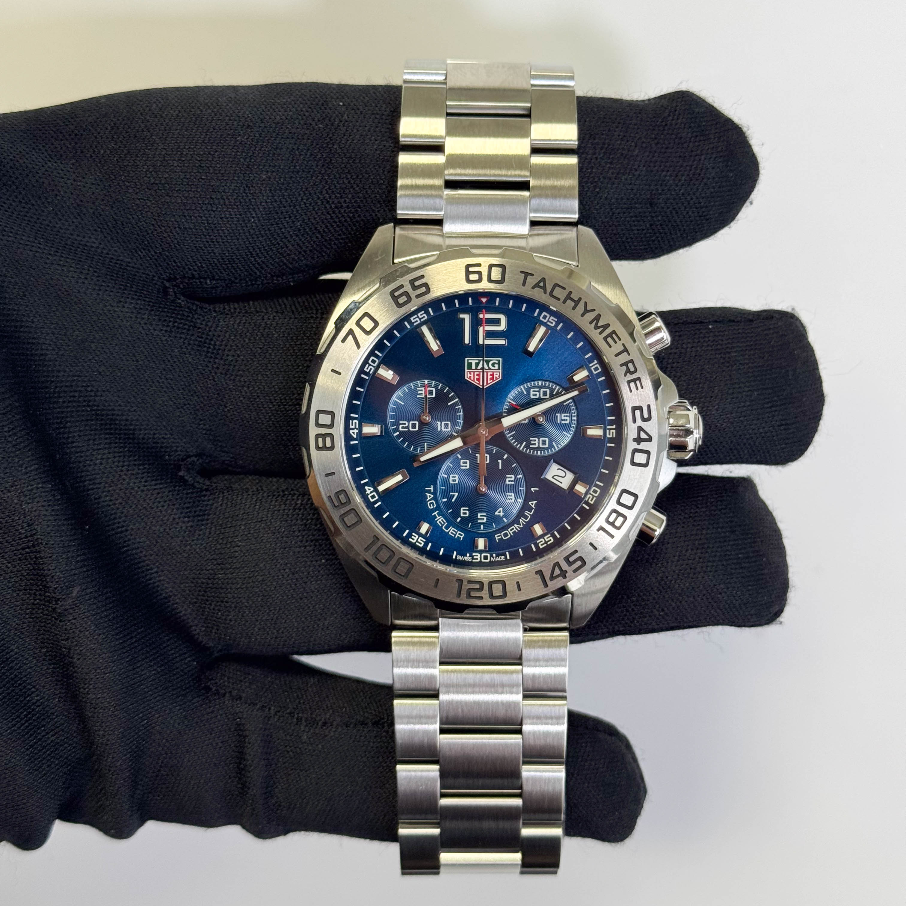 Tag Heuer Formula 1 43mm Blue Dial Watch Ref# CAZ101K.BA0842