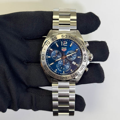 Tag Heuer Formula 1 43mm Blue Dial Watch Ref# CAZ101K.BA0842