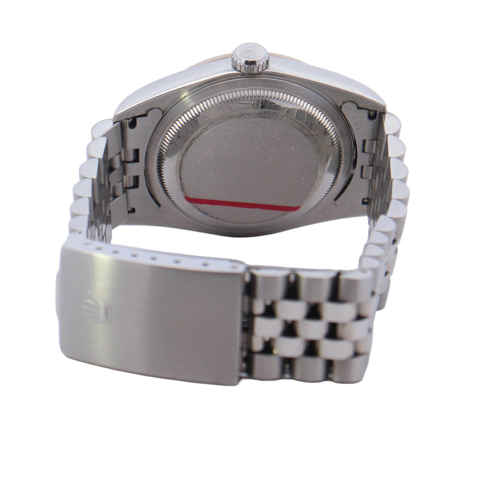 Rolex Datejust Stainless Steel 36mm White Roman Dial Watch  Reference #: 16234 - Happy Jewelers Fine Jewelry Lifetime Warranty