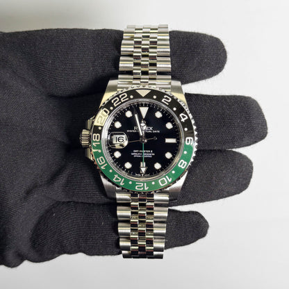 Rolex GMT-Master II "Sprite" 40mm Black Dial Watch Ref# 126720VTNR