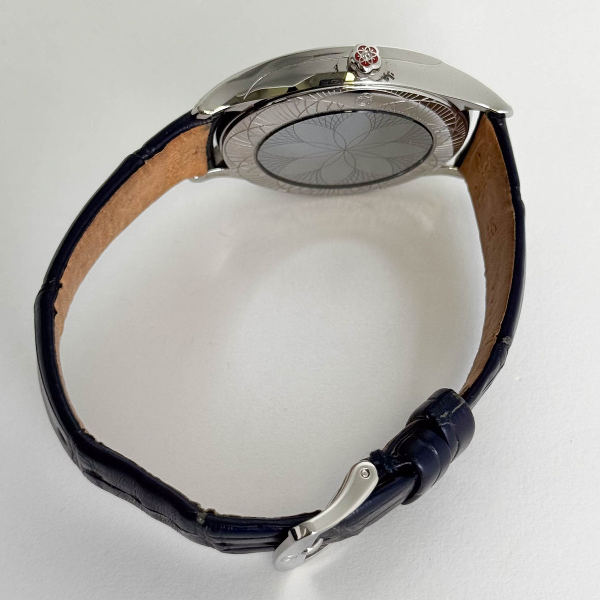 Omega De Ville Prestige 36mm Blue Dial Watch Ref# 428.18.36.60.03.001